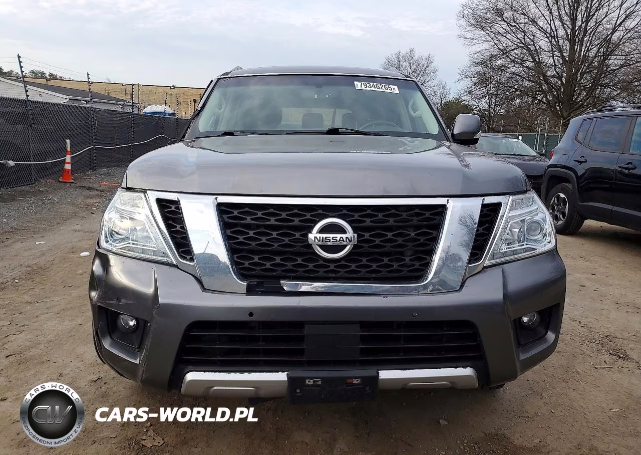 2017 Nissan Armada Sv VIN:JN8AY2NC6H9505418 - 5