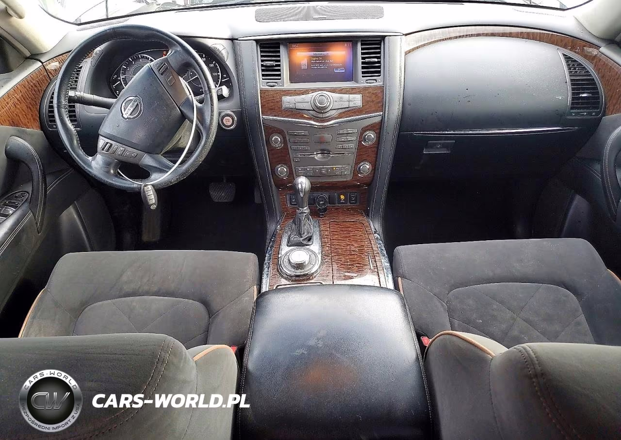 2017 Nissan Armada Sv VIN:JN8AY2NC6H9505418 - 8