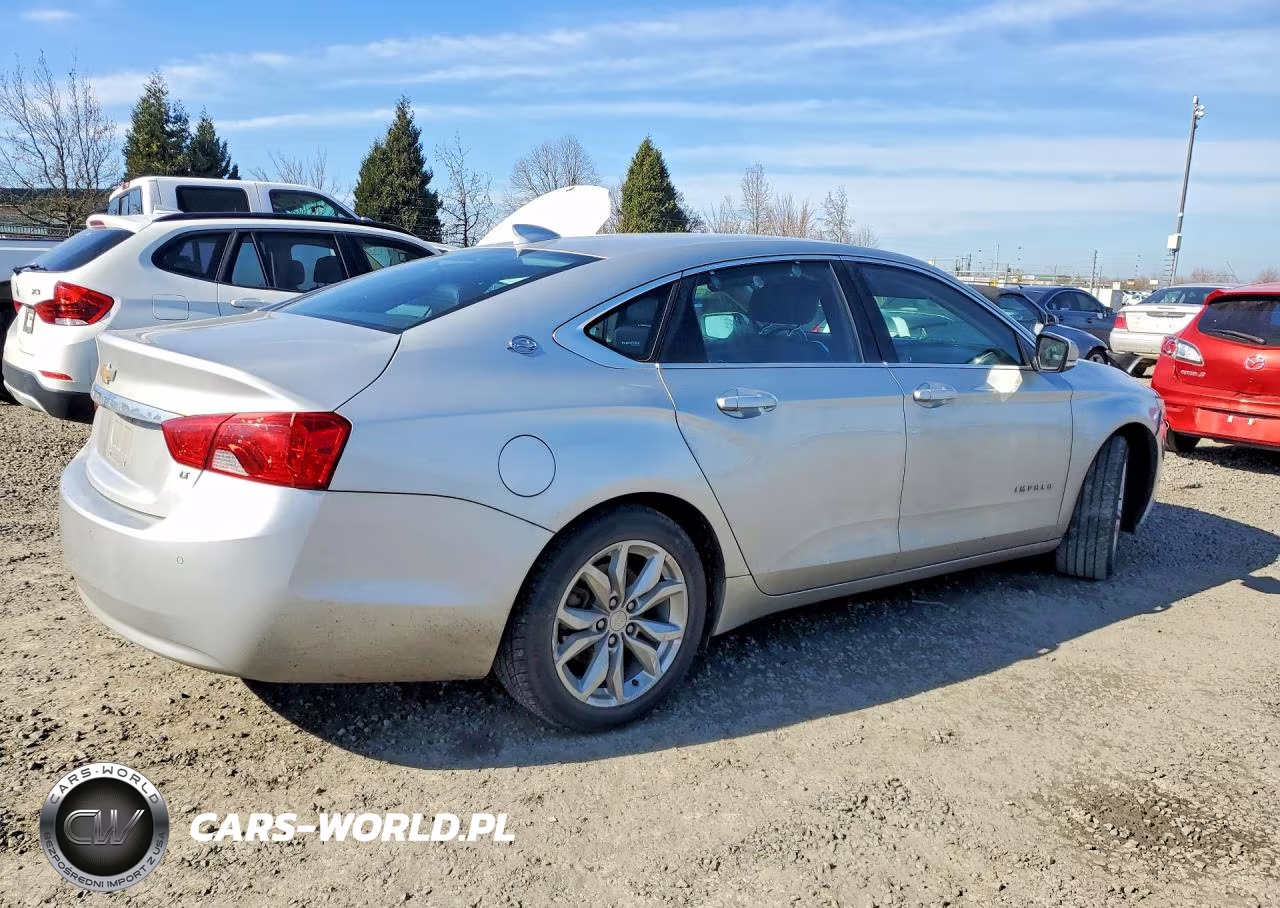 2016 Chevrolet Impala Lt VIN:2G1115S39G9189925 - 3
