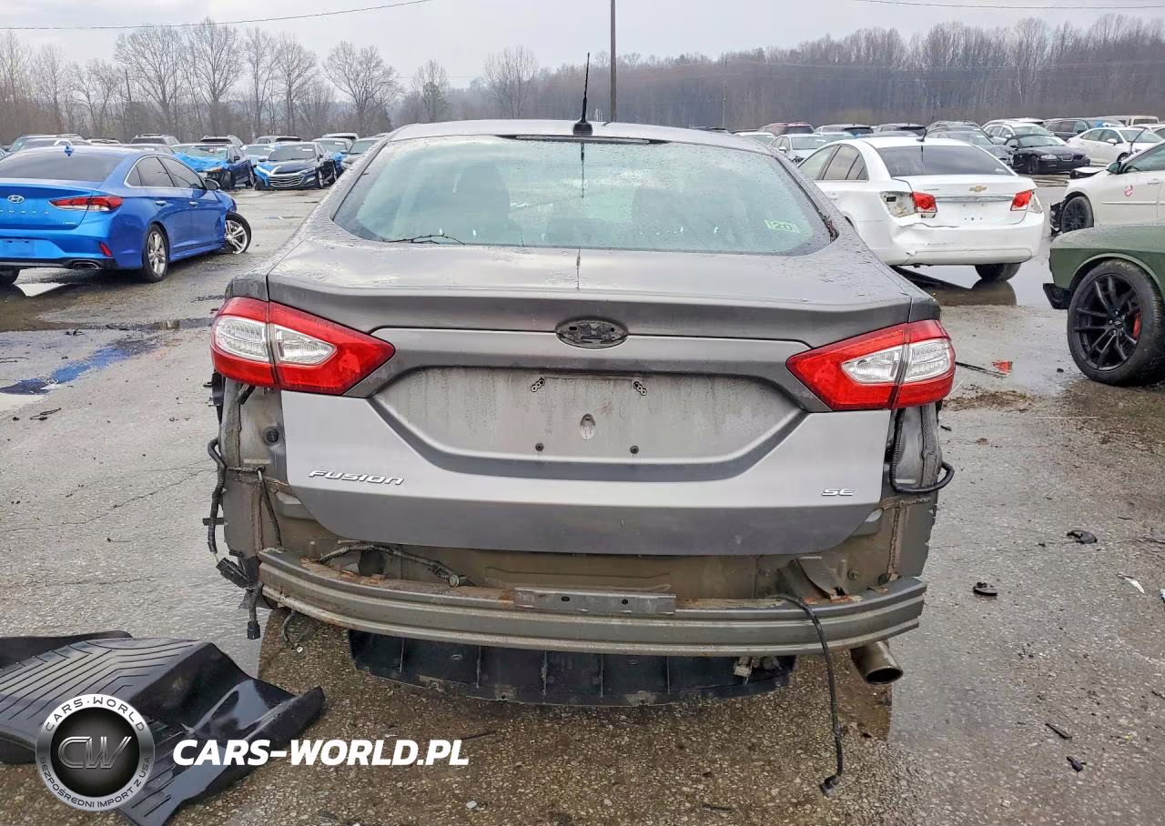 2014 Ford Fusion Se VIN:3FA6P0H7XER375592 - 6