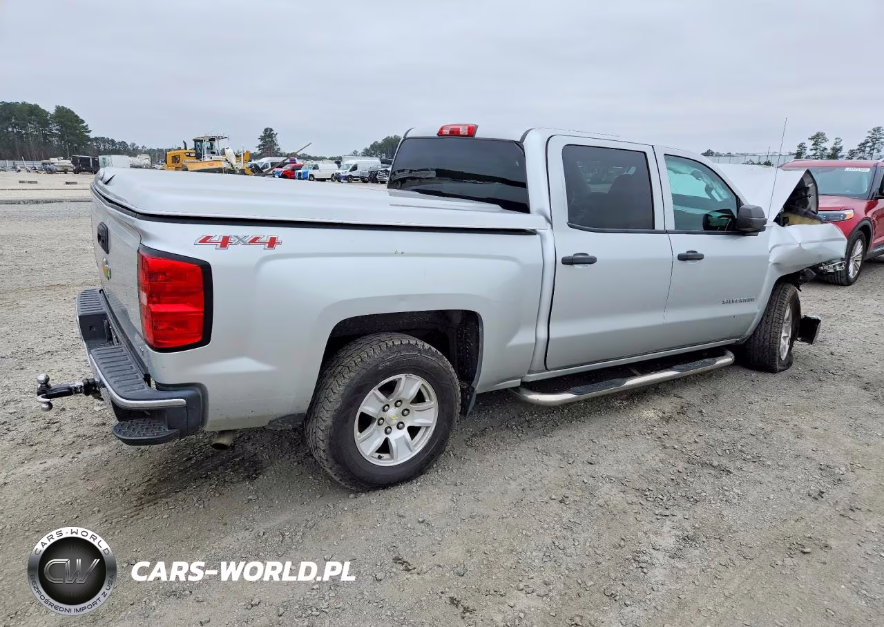 2014 Chevrolet Silverado K1500 Lt VIN:3GCUKREC6EG512657 - 3