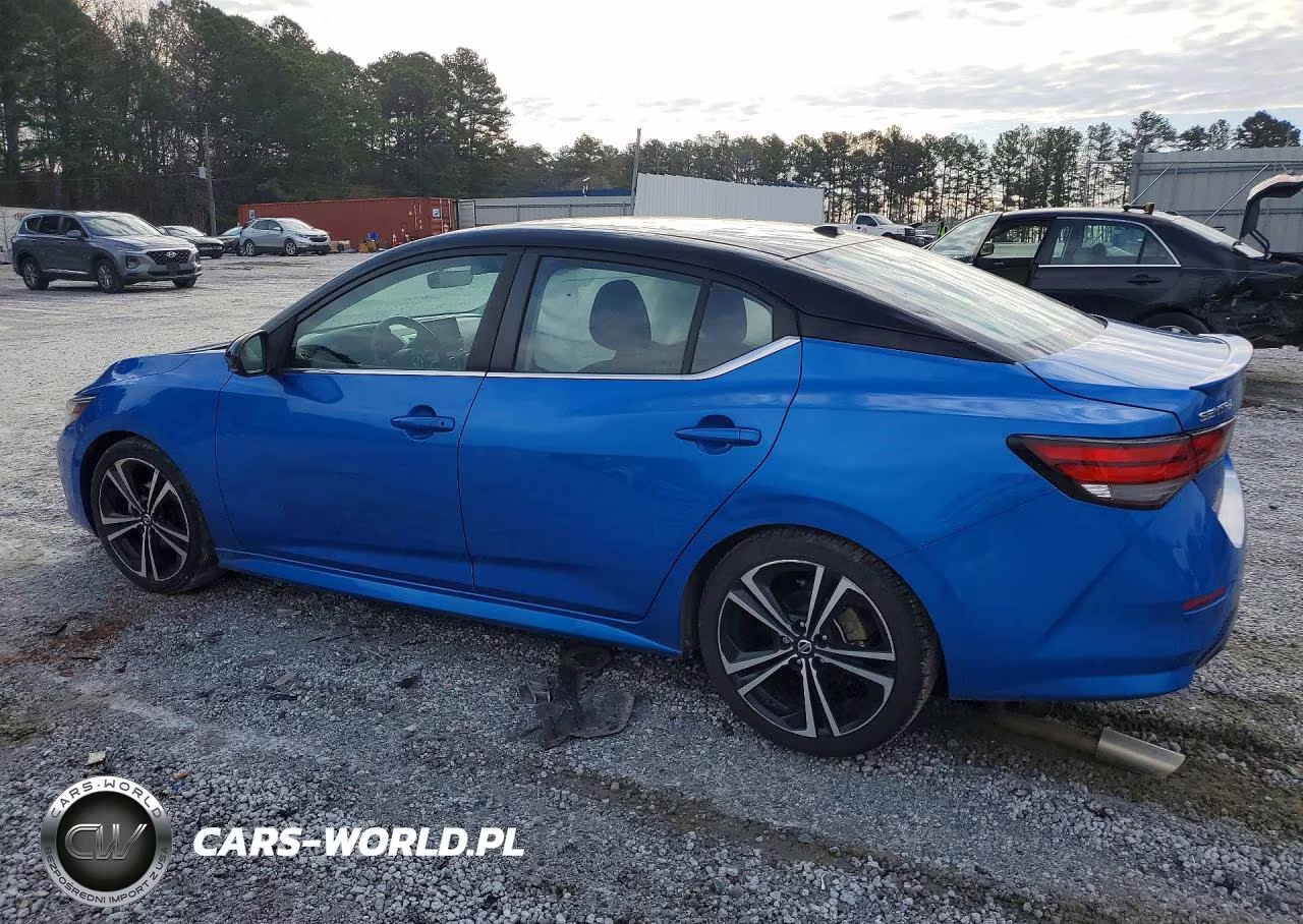 2021 Nissan Sentra Sr VIN:3N1AB8DV2MY319935 - 2
