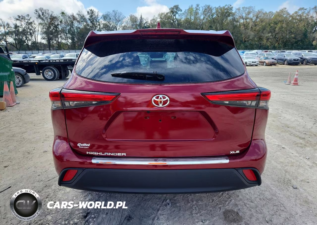 2022 Toyota Highlander Xle VIN:5TDGZRAH9NS550993 - 6