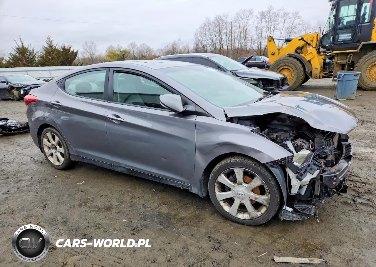 2011 Hyundai Elantra Limited VIN:5NPDH4AE6BH055702 - 4