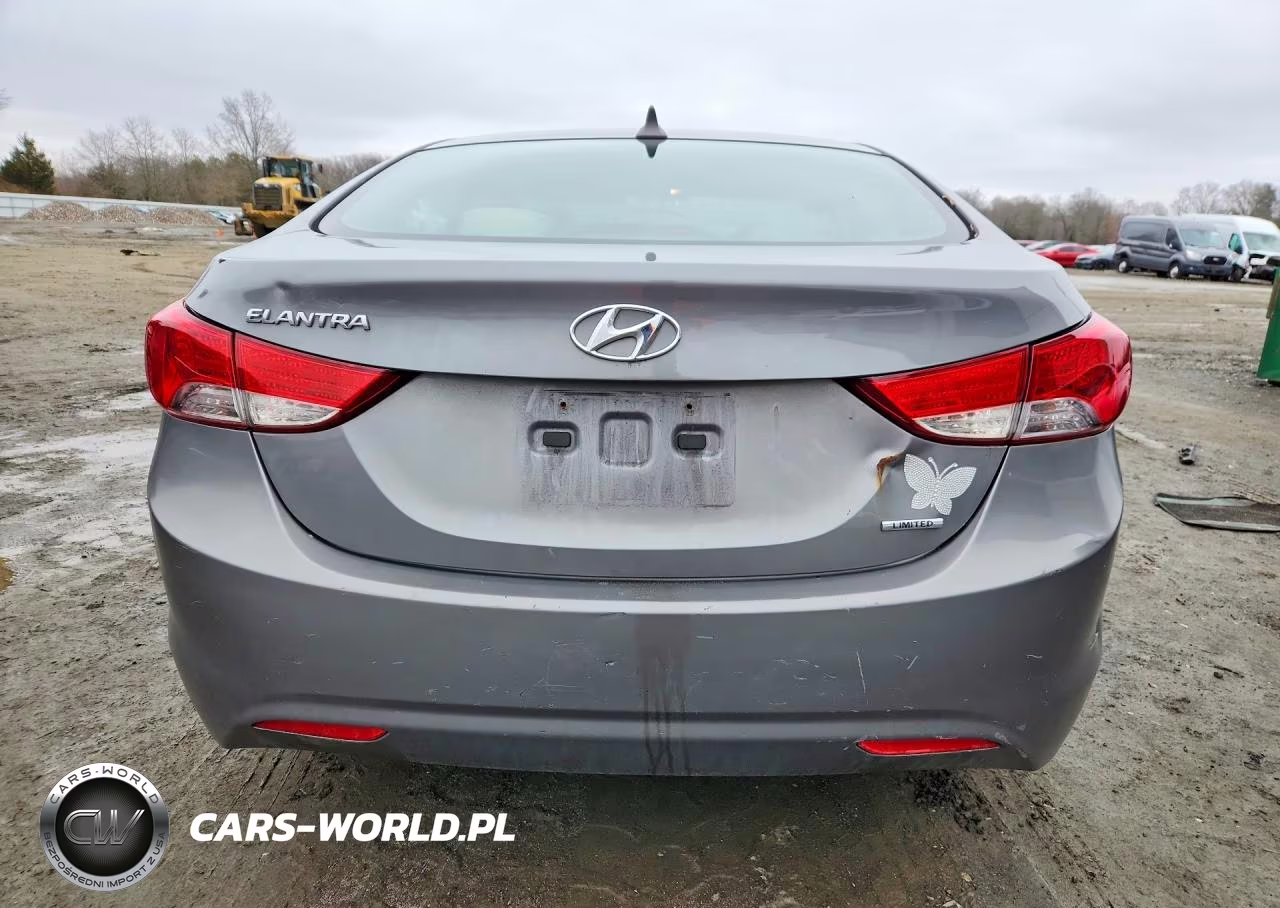 2011 Hyundai Elantra Limited VIN:5NPDH4AE6BH055702 - 6