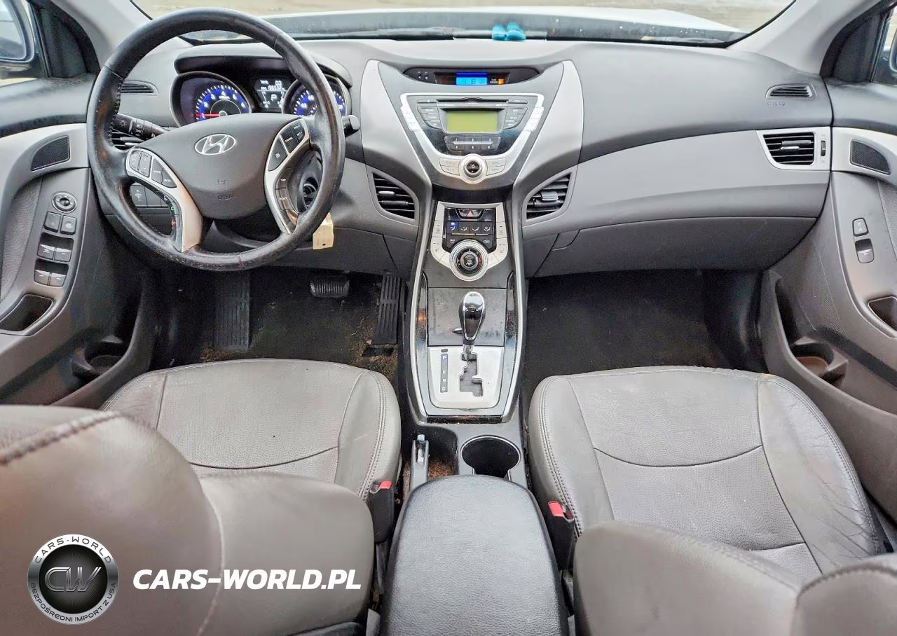 2011 Hyundai Elantra Limited VIN:5NPDH4AE6BH055702 - 8