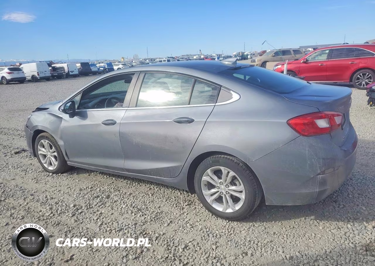 2019 CHEVROLET CRUZE LT VIN:1G1BE5SM1K7129360 - 2