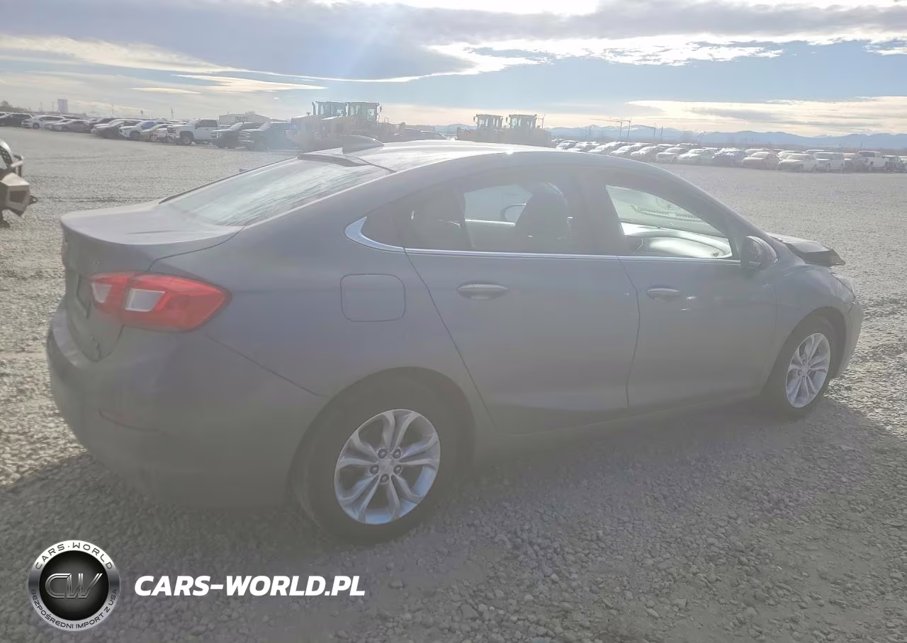 2019 CHEVROLET CRUZE LT VIN:1G1BE5SM1K7129360 - 3
