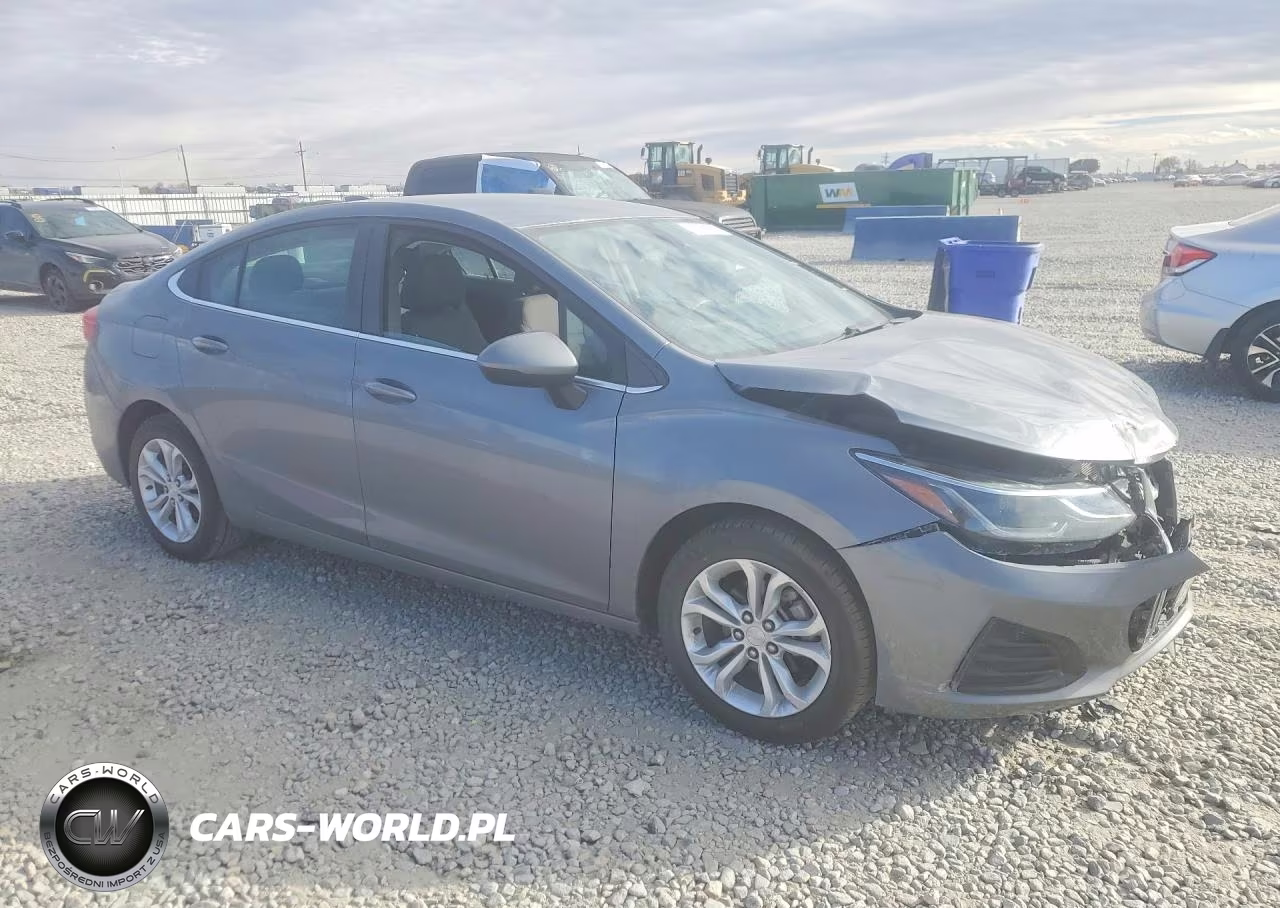 2019 CHEVROLET CRUZE LT VIN:1G1BE5SM1K7129360 - 4