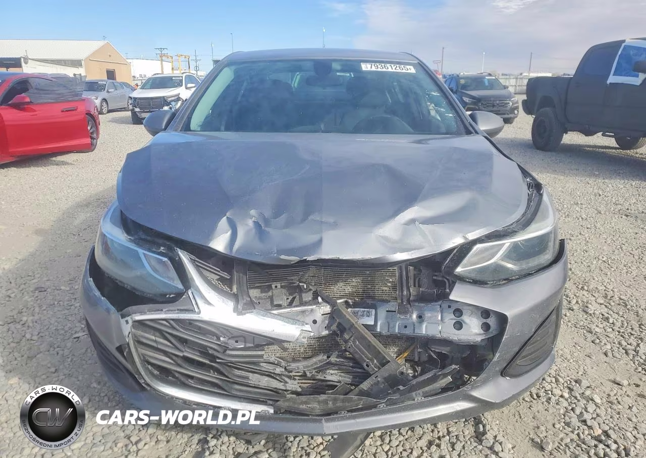 2019 CHEVROLET CRUZE LT VIN:1G1BE5SM1K7129360 - 5