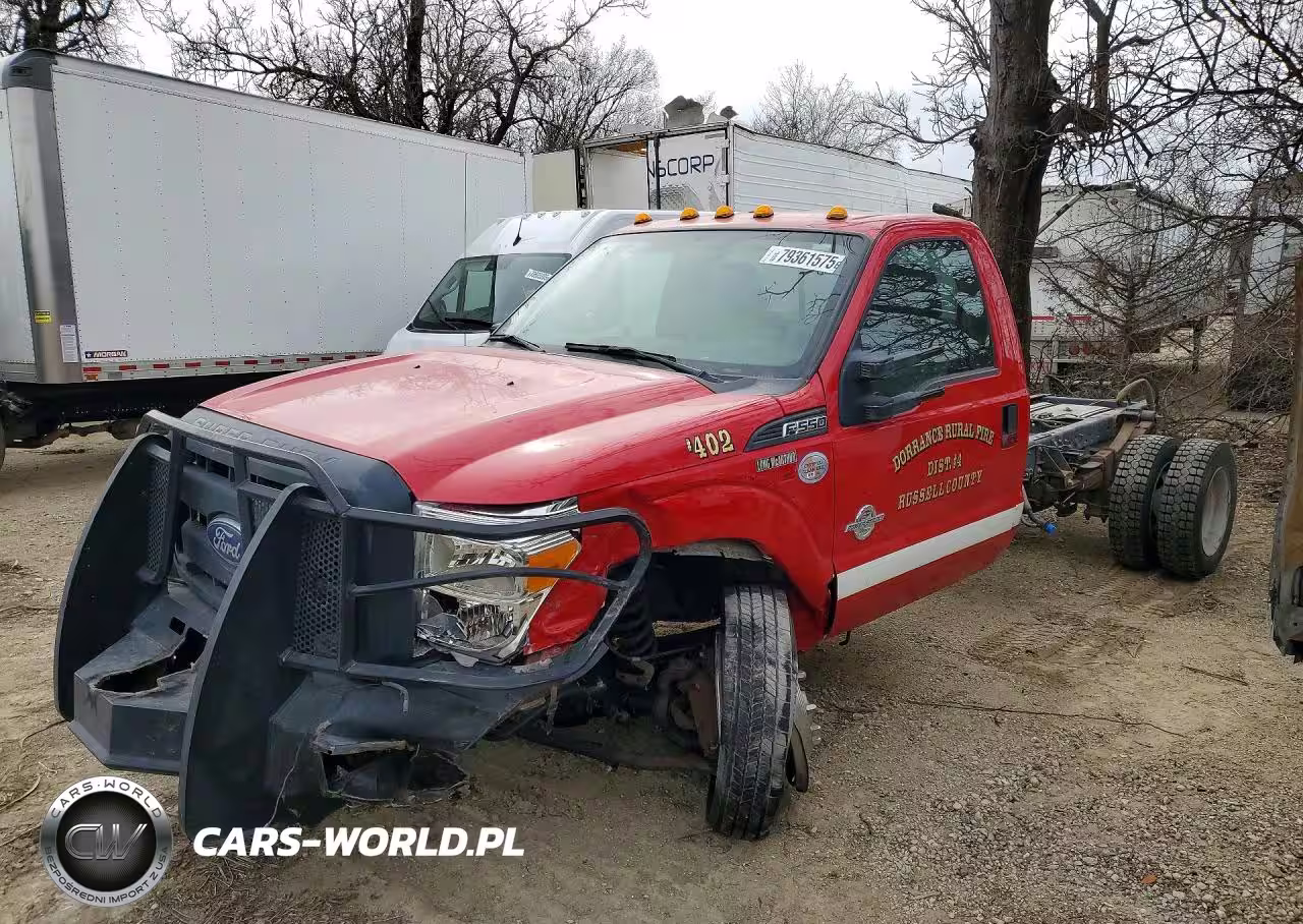 2013 Ford F550 Super Duty Truck Cab And Chassis