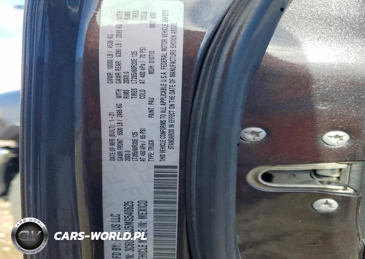 2021 Ram 2500 Limited VIN:3C6UR5SJ5MG540625 - 12