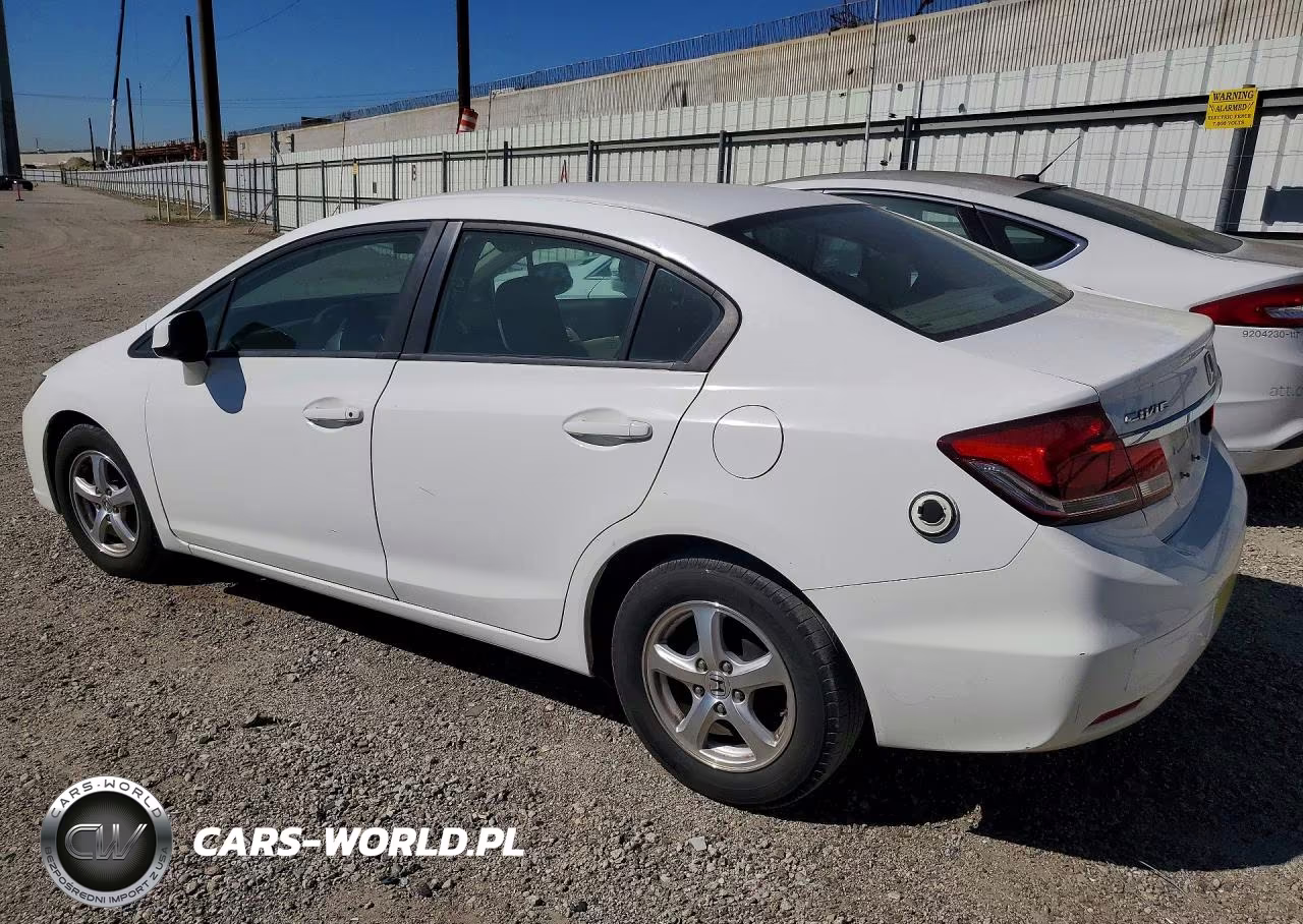 2013 Honda Civic Natural Gas VIN:19XFB5F55DE000190 - 2