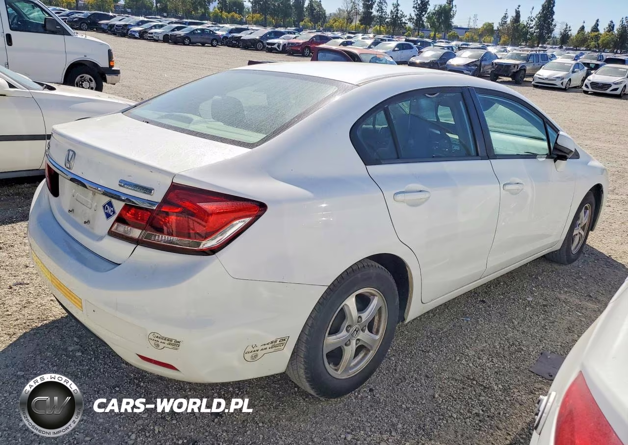 2013 Honda Civic Natural Gas VIN:19XFB5F55DE000190 - 3