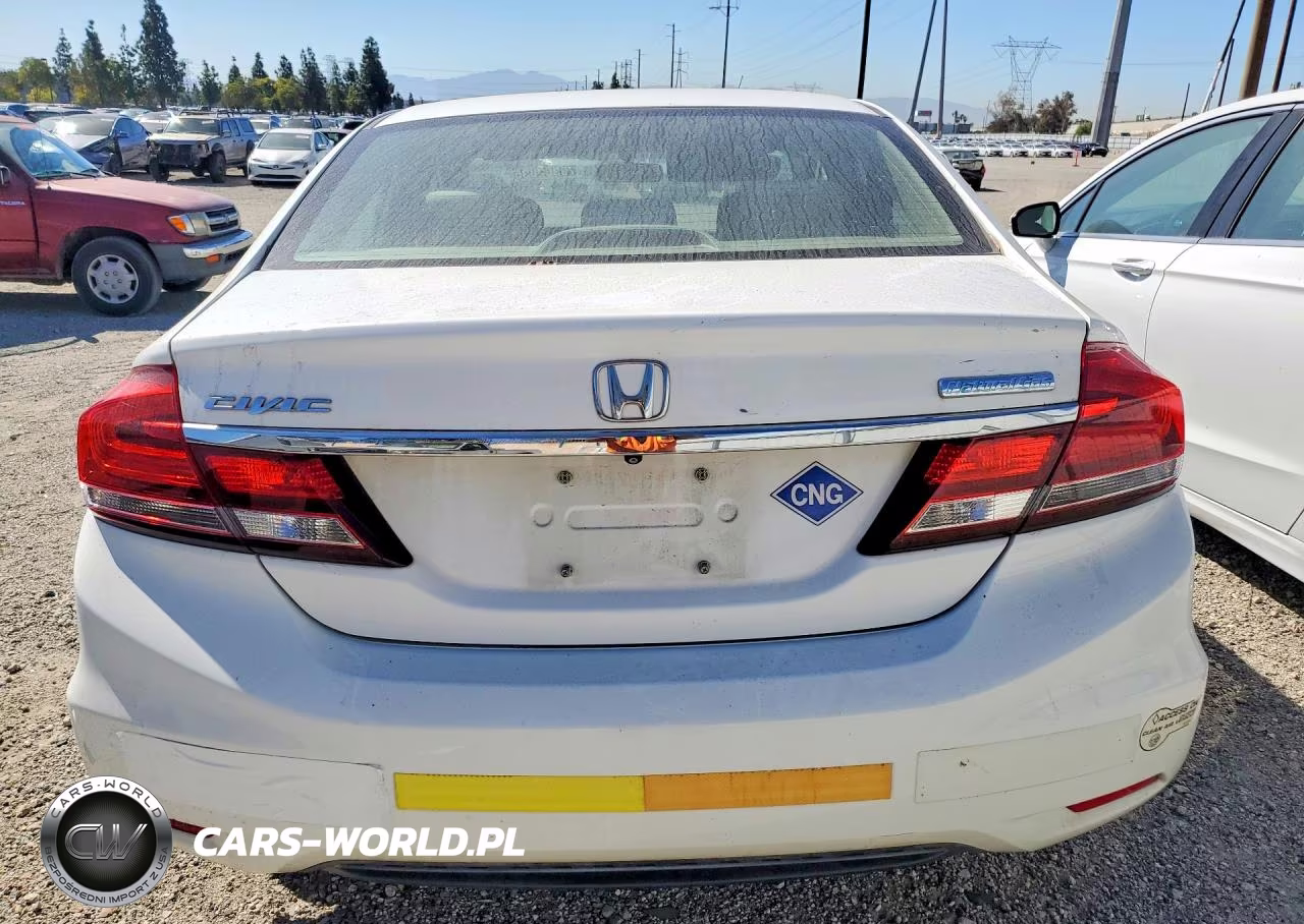 2013 Honda Civic Natural Gas VIN:19XFB5F55DE000190 - 6