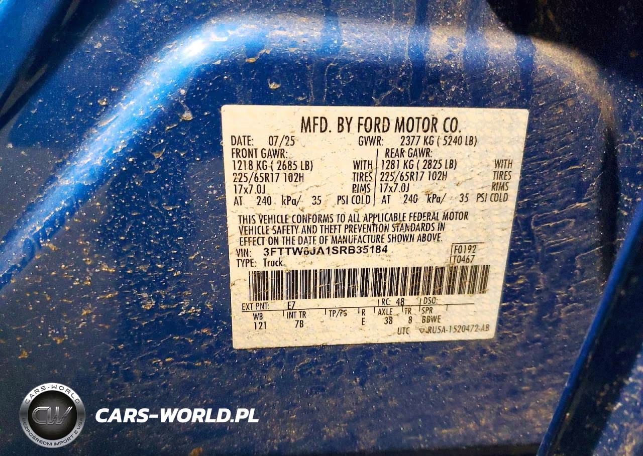 2025 Ford Maverick Xlt VIN:3FTTW8JA1SRB35184 - 12