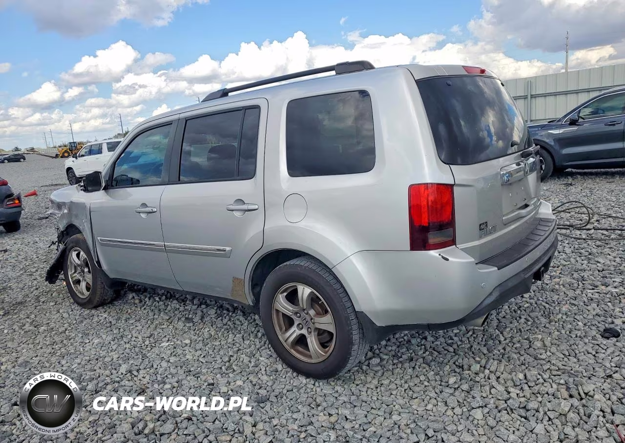 2015 Honda Pilot Touring VIN:5FNYF3H93FB001398 - 2