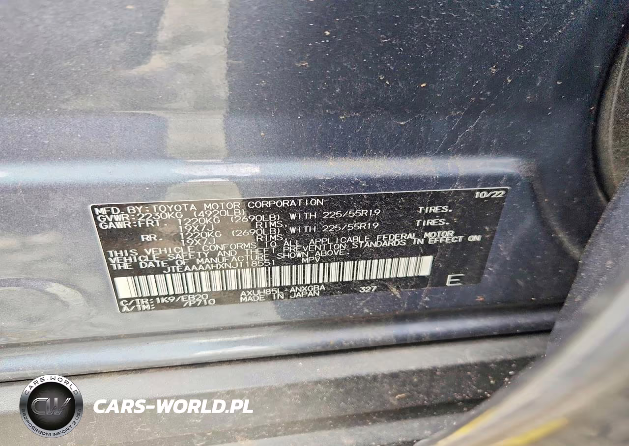 2022 Toyota Venza Xle VIN:JTEAAAAHXNJ118551 - 14