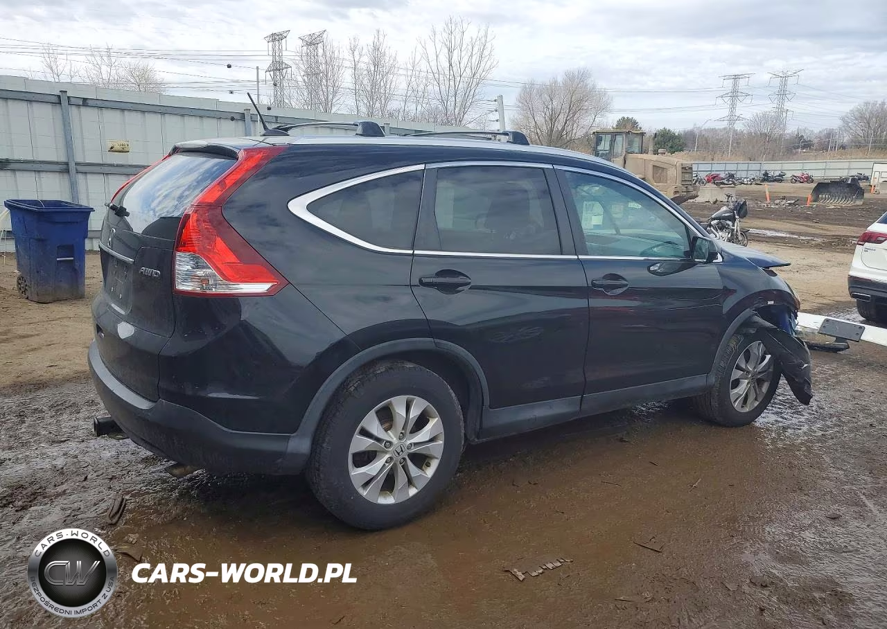 2014 Honda Cr-V Exl VIN:2HKRM4H76EH722300 - 3