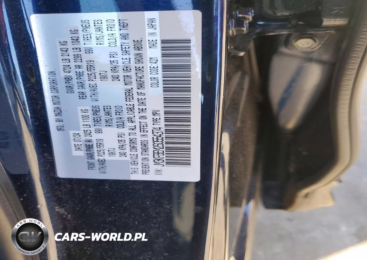 2025 Mazda Cx-5 Premium Plus VIN:JM3KFBEM2S0554374 - 13