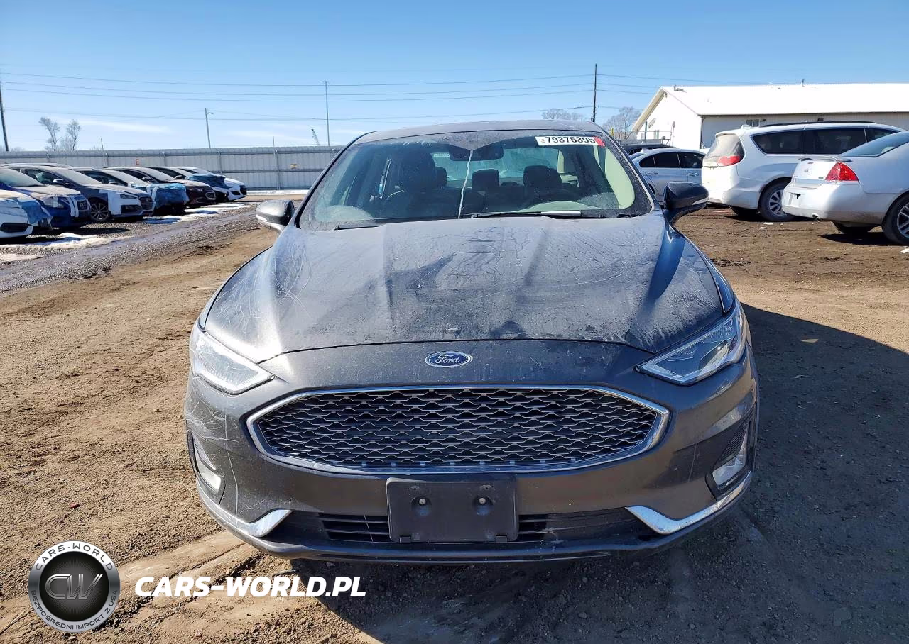 2019 Ford Fusion Titanium VIN:3FA6P0RU0KR285819 - 5