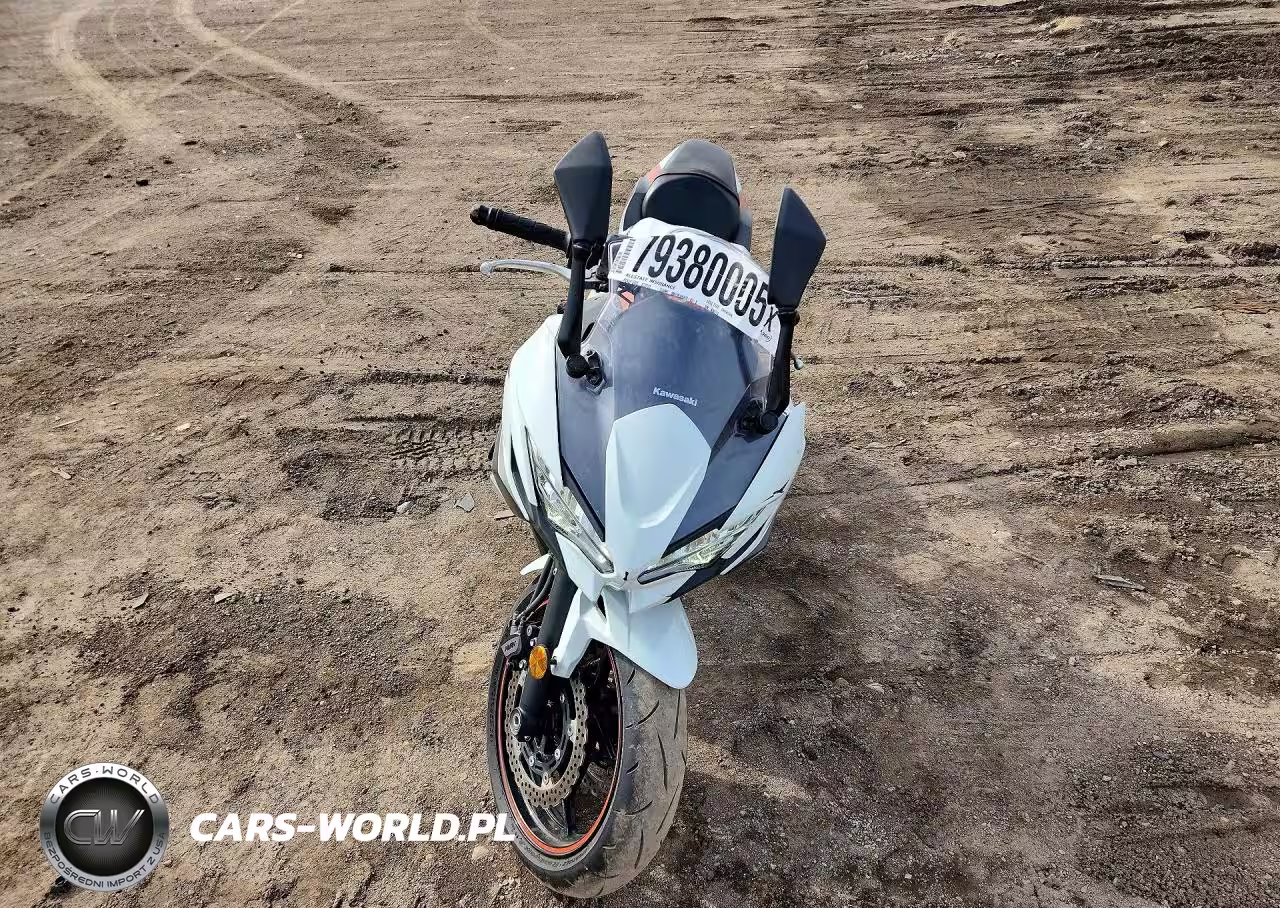 2023 Kawasaki Ex650 VIN:ML5EXER14PDA90778 - 2