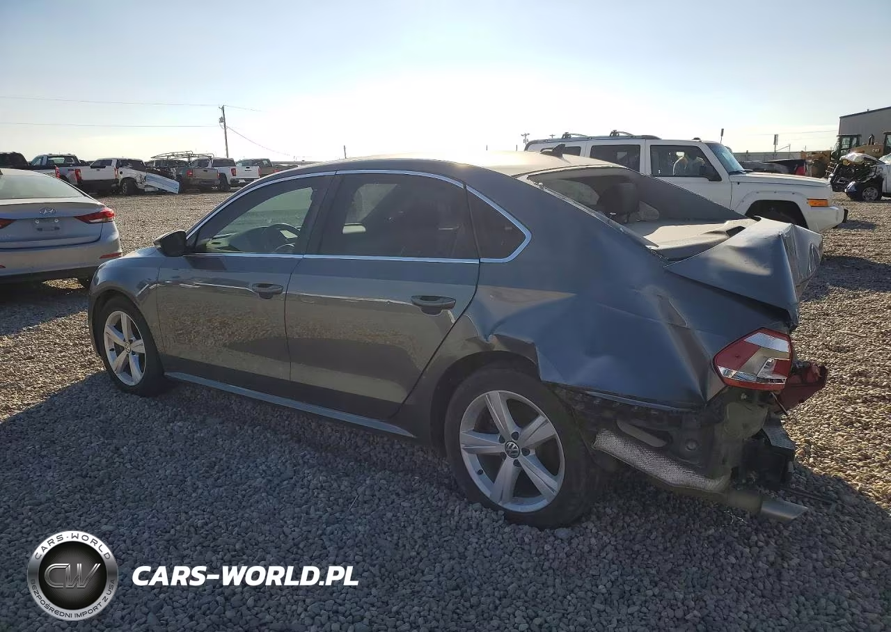 2012 Volkswagen Passat Se VIN:1VWBN7A34CC011112 - 2