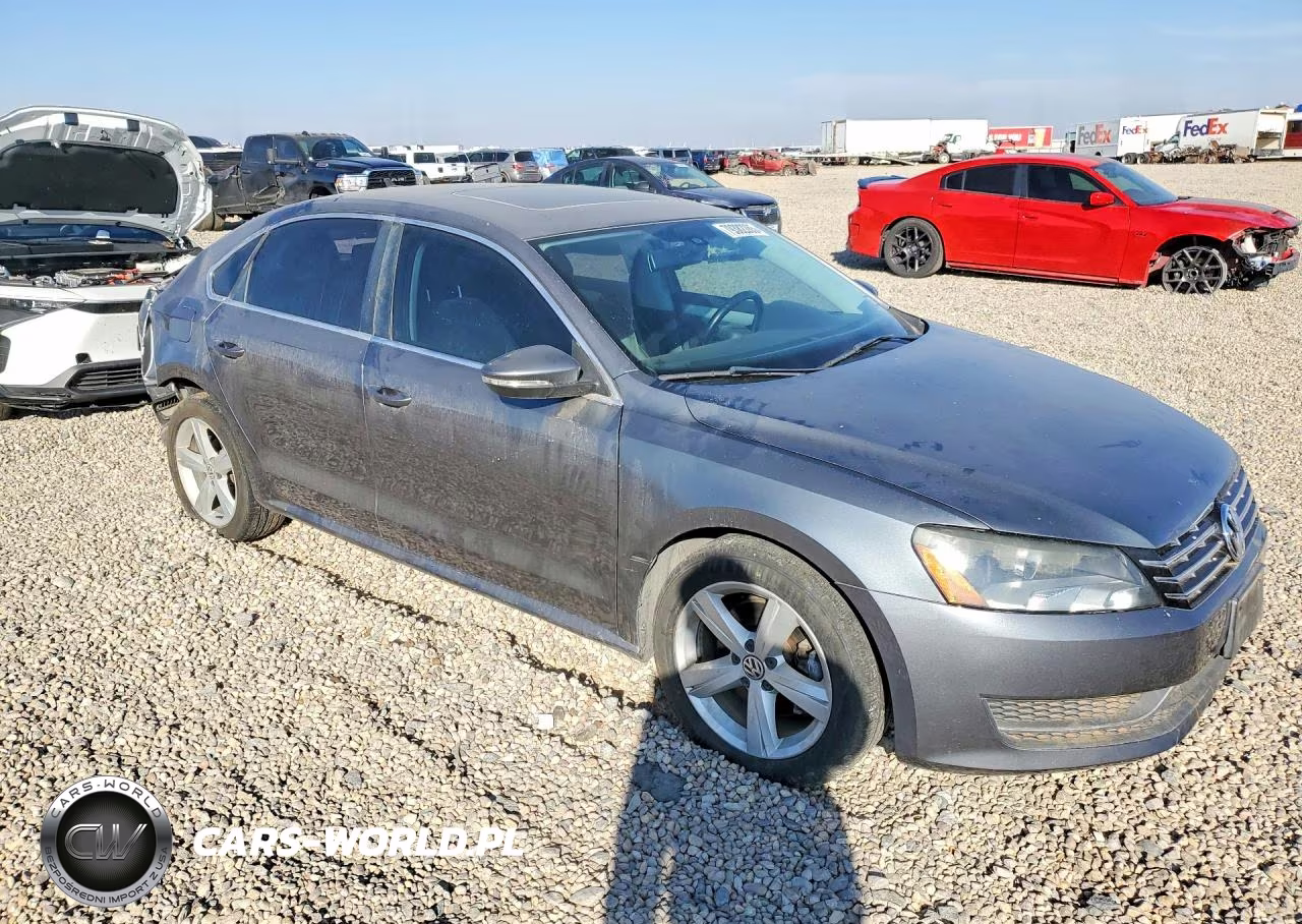 2012 Volkswagen Passat Se VIN:1VWBN7A34CC011112 - 4