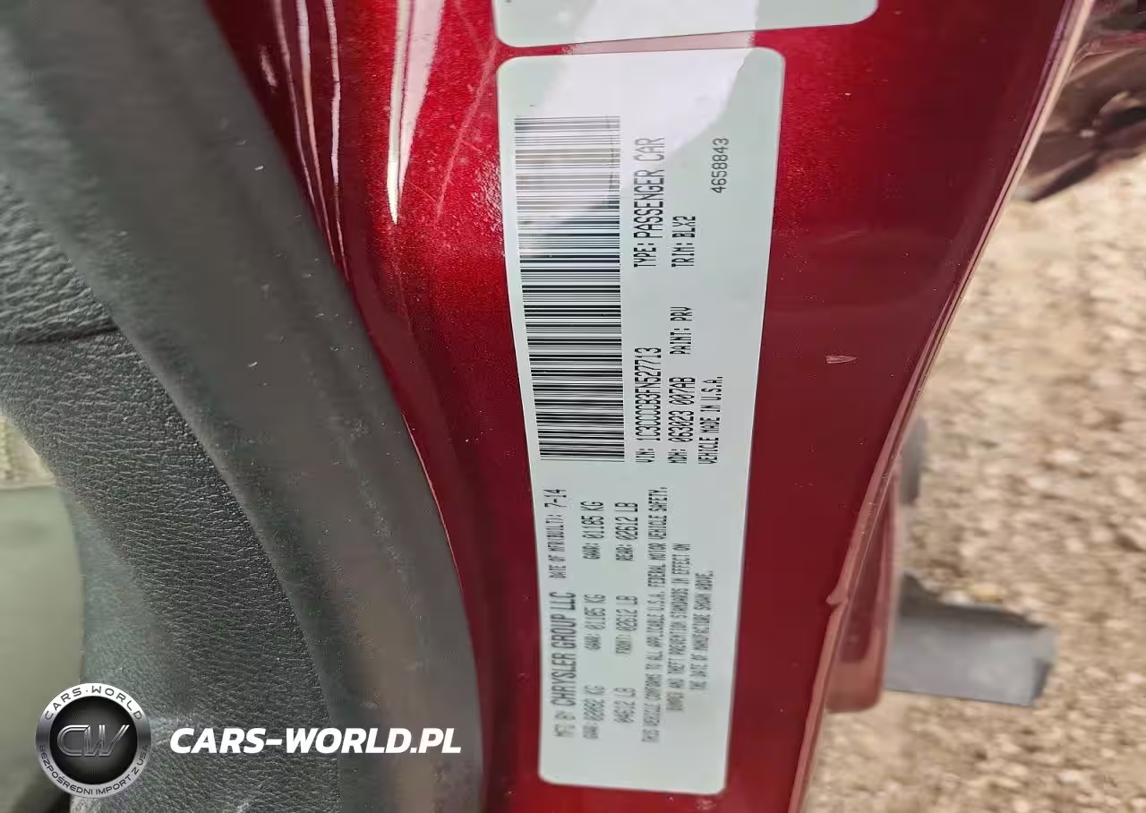 2015 Chrysler 200 C VIN:1C3CCCCB3FN527713 - 13
