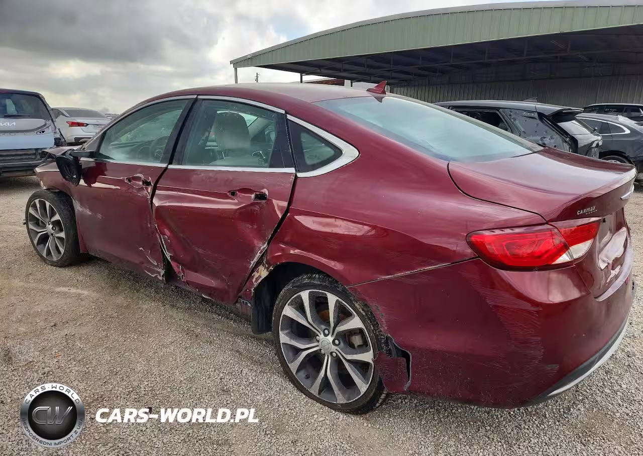 2015 Chrysler 200 C VIN:1C3CCCCB3FN527713 - 2