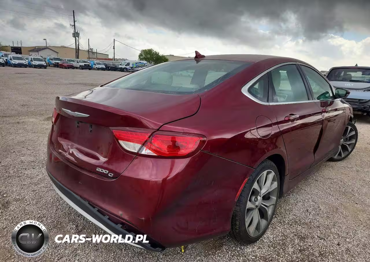 2015 Chrysler 200 C VIN:1C3CCCCB3FN527713 - 3