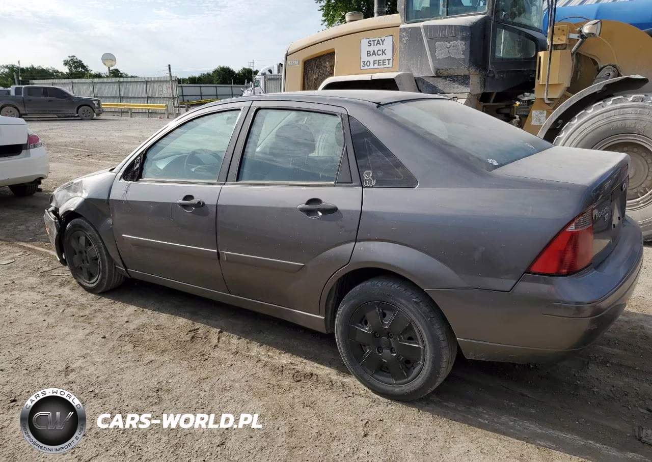 2007 Ford Focus Zx4 VIN:1FAHP34N87W176930 - 2