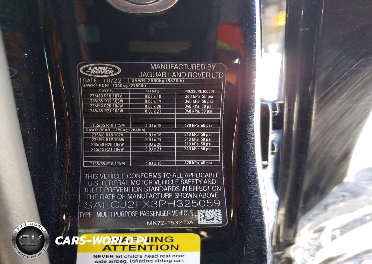 2023 Land Rover Discovery Sport S VIN:SALCJ2FX3PH325059 - 13