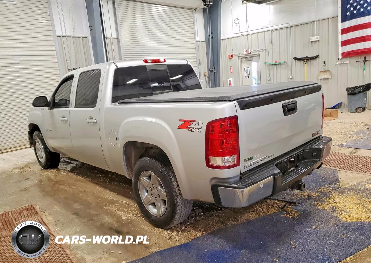 2011 GMC Sierra K1500 Slt VIN:3GTP2WE29BG392478 - 2