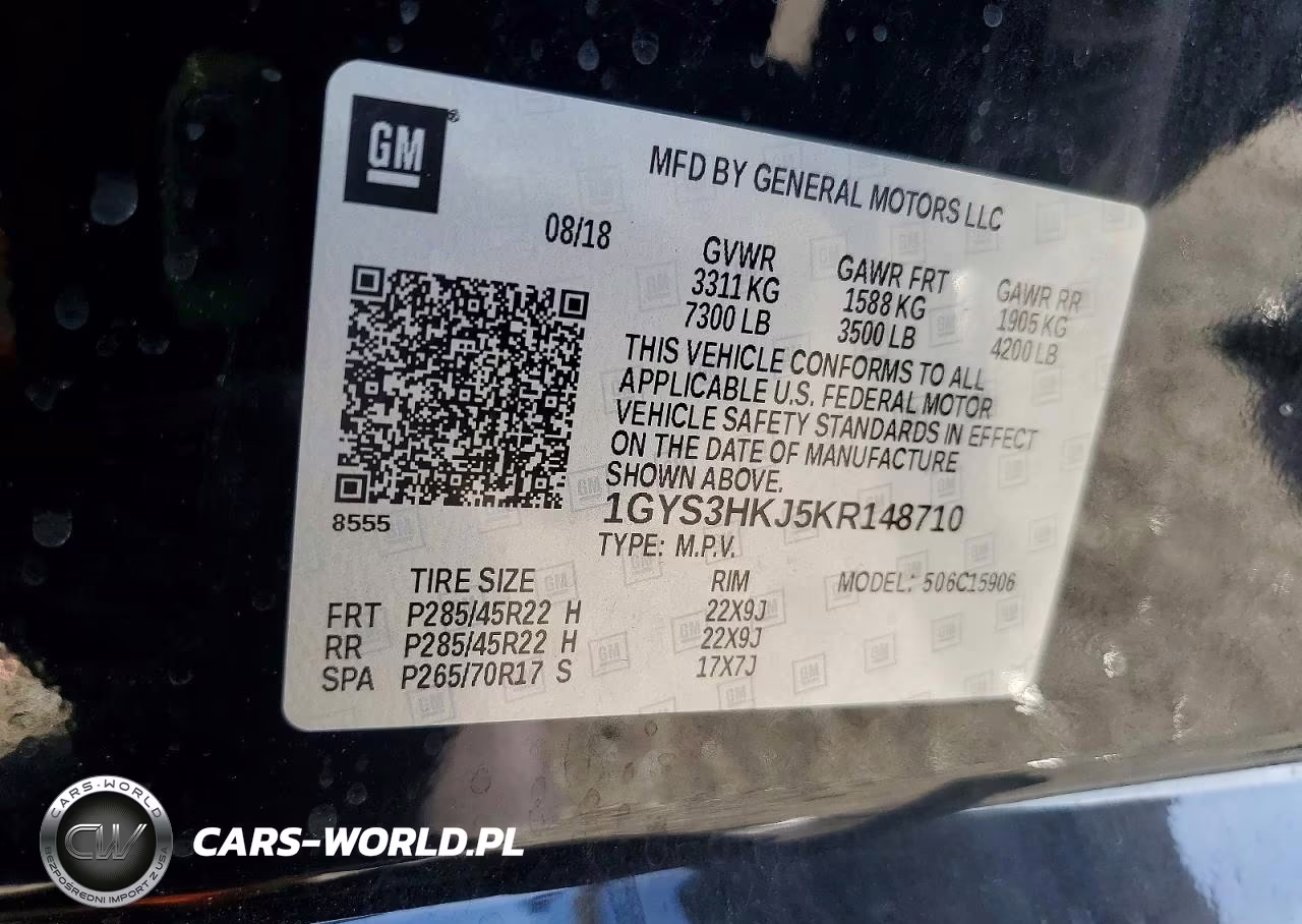 2019 Cadillac Escalade Esv Luxury VIN:1GYS3HKJ5KR148710 - 13