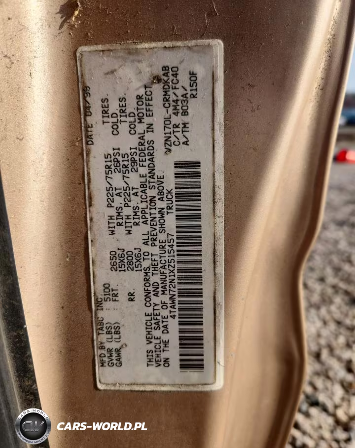 1999 Toyota Tacoma V6 VIN:4TAWN72N1XZ515457 - 13