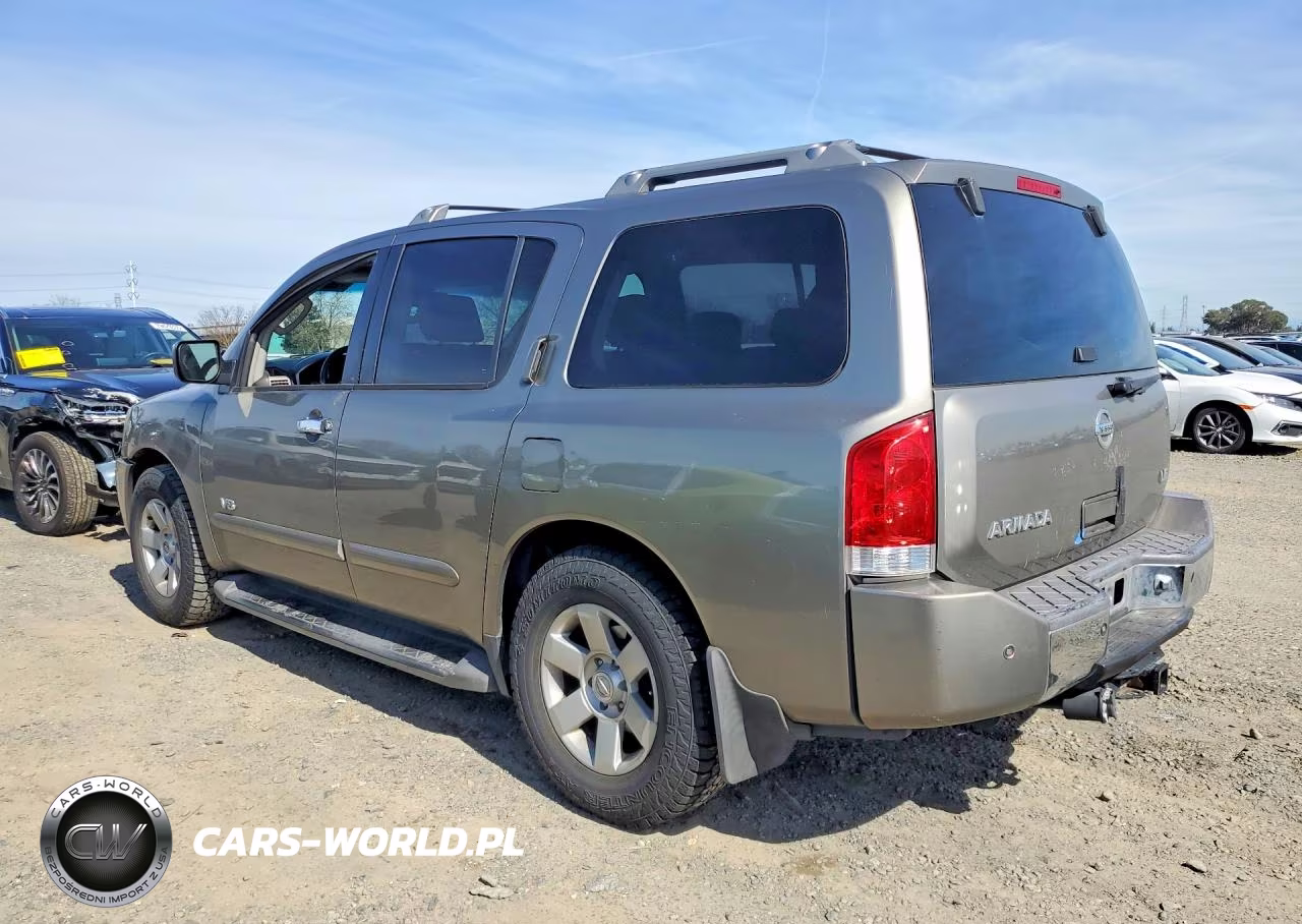 2006 Nissan Armada Se VIN:5N1AA08A76N731014 - 2