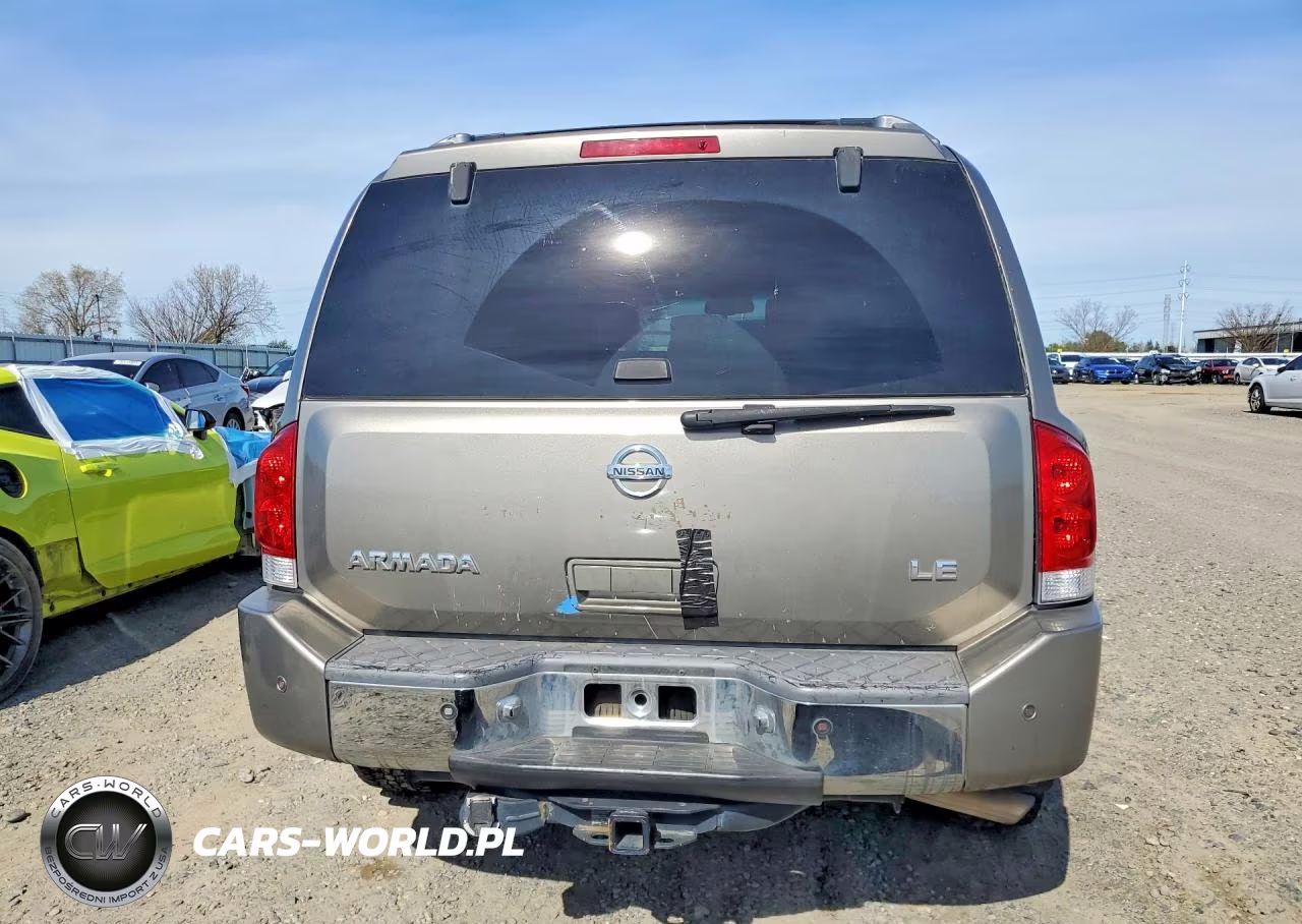 2006 Nissan Armada Se VIN:5N1AA08A76N731014 - 6