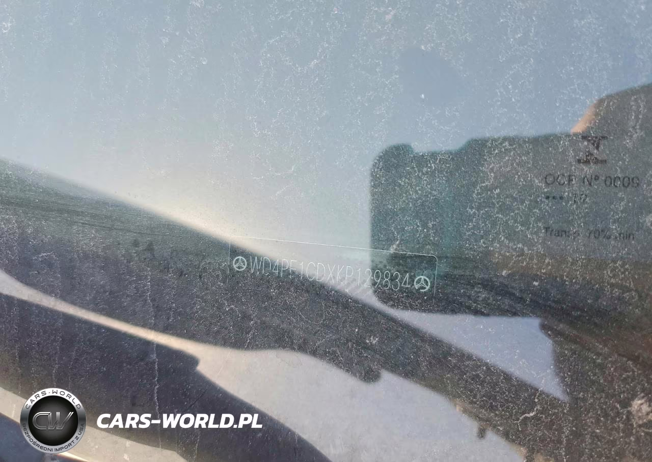 2019 Mercedes-Benz Sprinter 2500 VIN:WD4PF1CDXKP129834 - 14