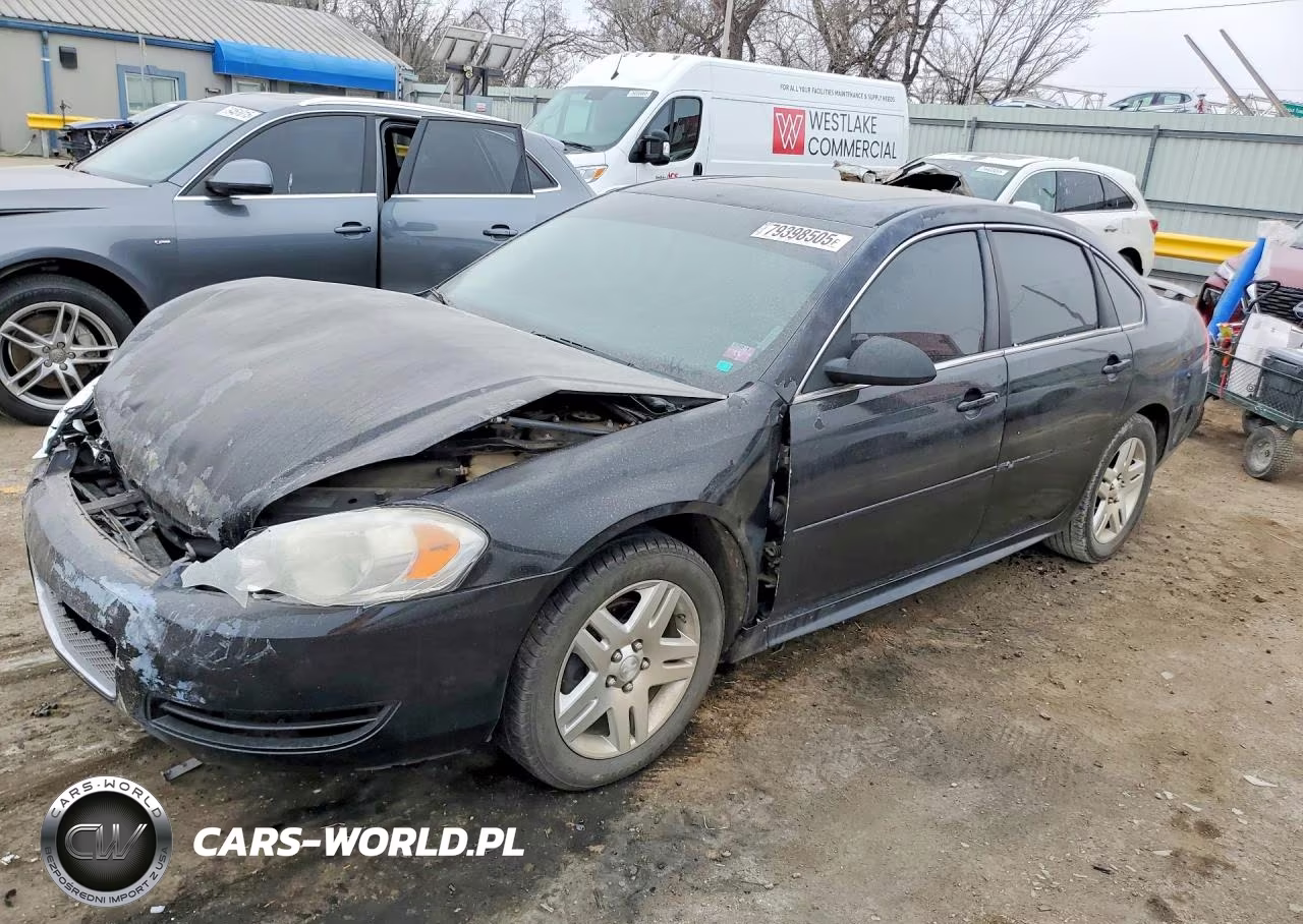 2012 Chevrolet Impala Lt VIN:2G1WG5E32C1271293 - 1
