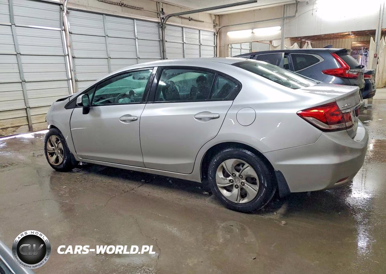 2013 Honda Civic Lx VIN:19XFB2F5XDE098504 - 2