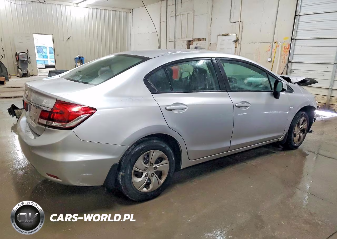 2013 Honda Civic Lx VIN:19XFB2F5XDE098504 - 3