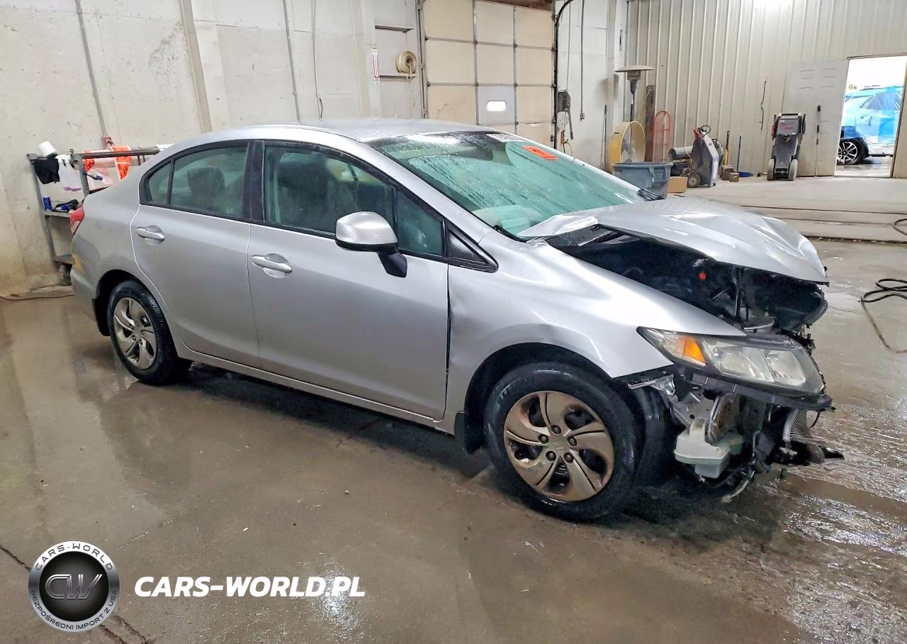 2013 Honda Civic Lx VIN:19XFB2F5XDE098504 - 4