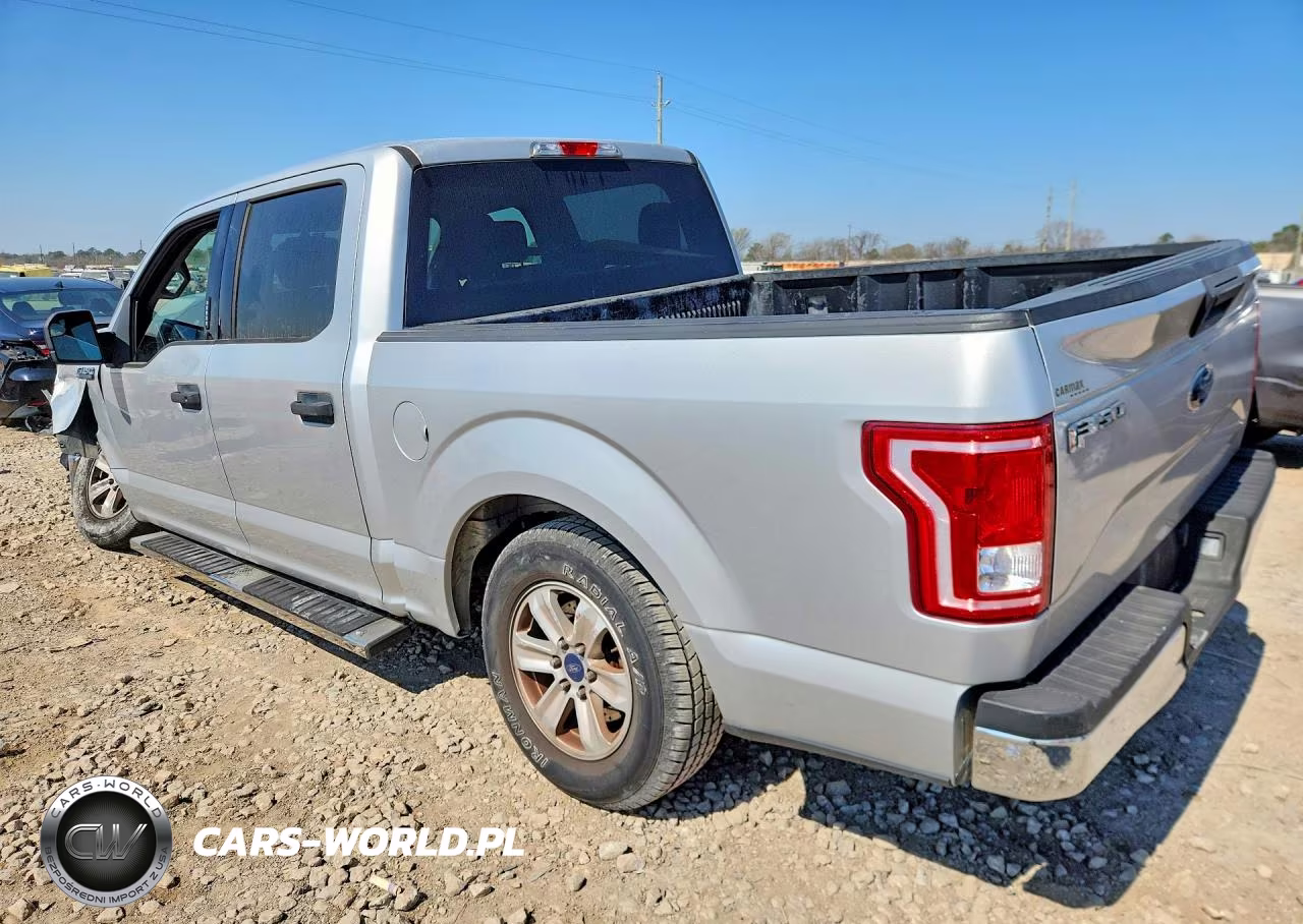 2017 Ford F150 Supercrew VIN:1FTEW1C88HKD00929 - 2