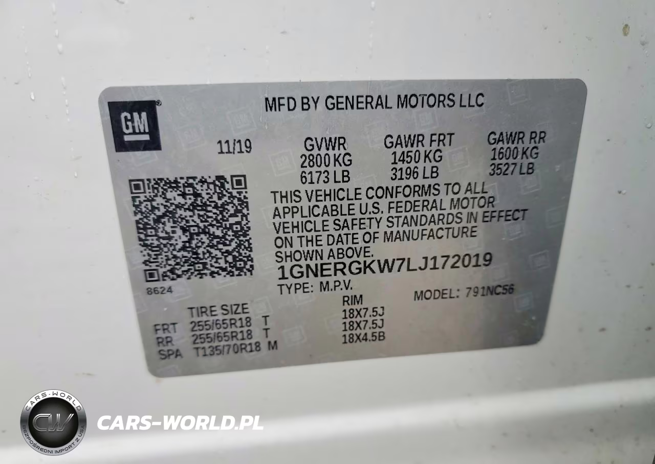2020 Chevrolet Traverse Lt VIN:1GNERGKW7LJ172019 - 14