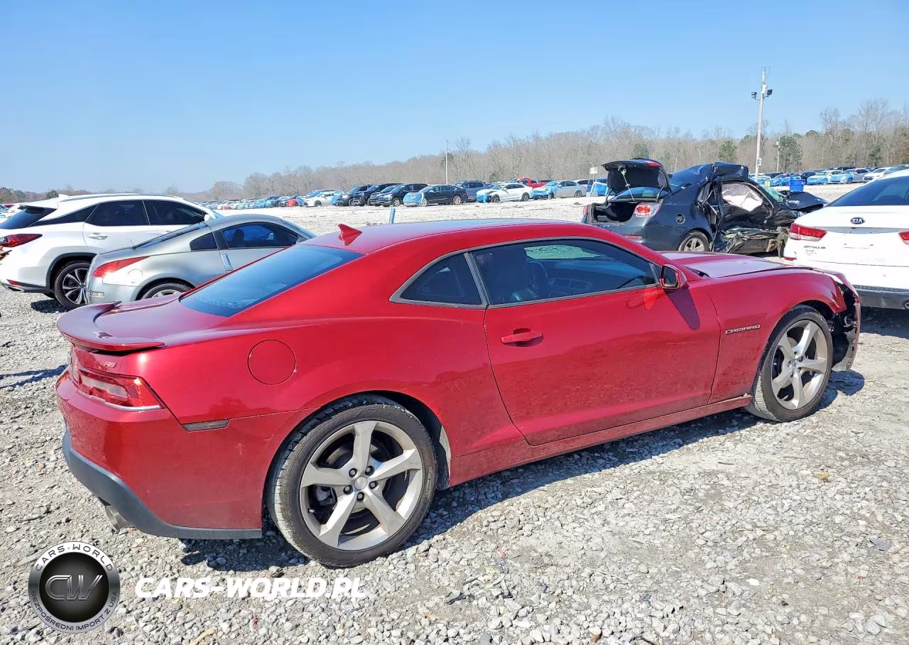 2014 Chevrolet Camaro Lt VIN:2G1FC1E35E9134664 - 3
