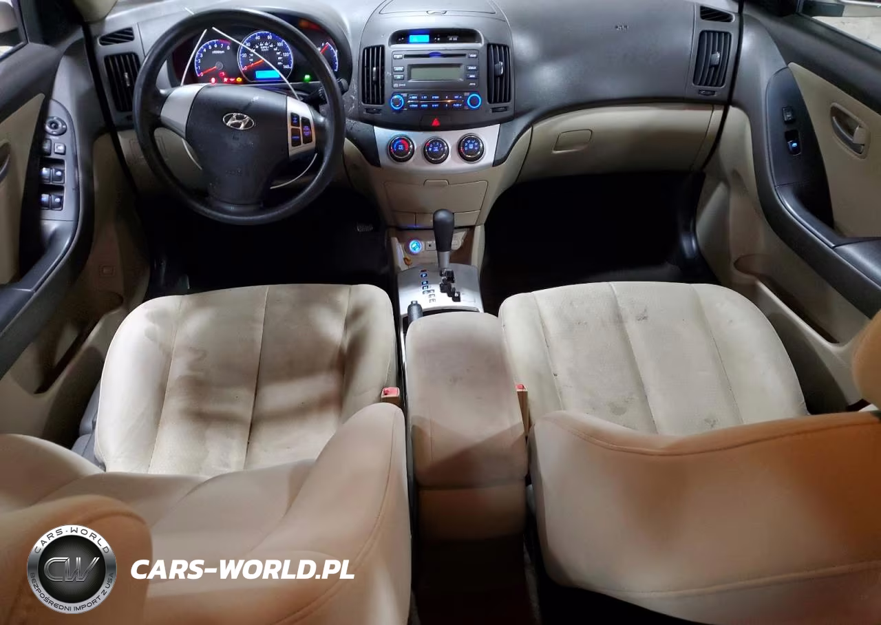 2009 Hyundai Elantra Gls VIN:KMHDU46D59U676906 - 8