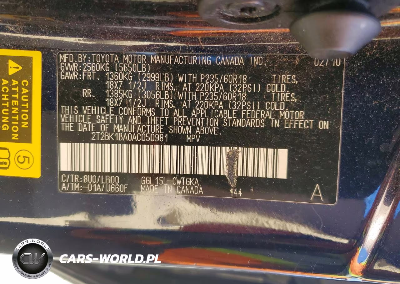 2010 Lexus Rx 350 Base VIN:2T2BK1BA0AC050981 - 13