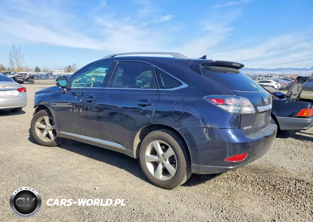 2010 Lexus Rx 350 Base VIN:2T2BK1BA0AC050981 - 2