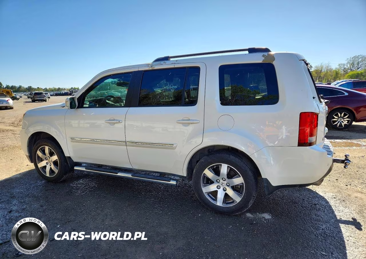 2013 Honda Pilot Touring VIN:5FNYF3H9XDB001718 - 2